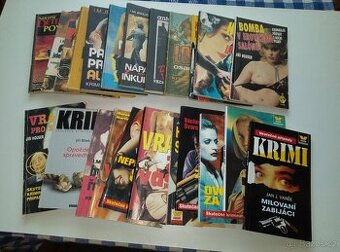 Krimi příběhy - Krimi Víkend a další - 23 ks