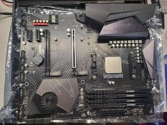 MB+CPU+RAM Gigabyte Aorus Elite X570, AMD Ryzen9 3950X, 64GB