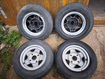 ALU ráfky ATS Classic 4x130 6j13 a 8 J 13 s pneumatikami