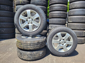 Alu kola Ford Focus 15" 5x108 ET43 letní pneu 195/65 R15