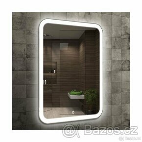Koupelnové zrcadlo LED 60 x 80 cm