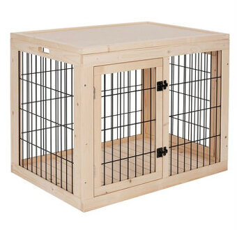 Dředvěná klec pro psa (jedle)