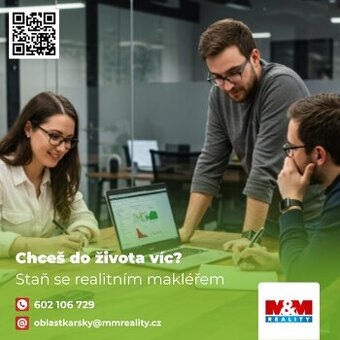 Chceš od života víc? Staň se realitním makléřem