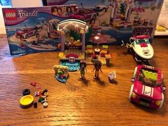 LEGO 41316- Andrein vůz s přívěsem pro člun