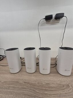 Router WiFi mesh systém, 4x TP-Link Deco M4 1GB porty