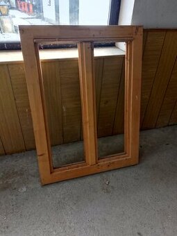 Nové dřevěné okno, doprava