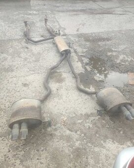 Komplet vyfuk s katalyzátory na BMW X5 e53 4.4i