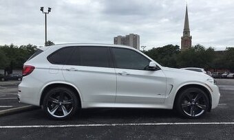 BMW X5, X6 Originál 21" sada style 128 Chromy
