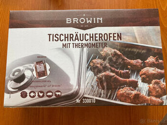 Balkónová udírna s teploměrem Browin