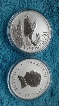 Stříbrná mince 1 Oz Kookaburra 2026,2021,2022,2023