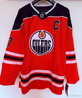 Nový hokejový dres NHL – Edmonton  - Connor McDavid 97