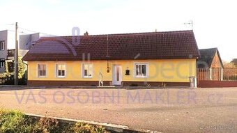 Samostatně stojící RD 3+1 se zahradou 1548 m2 a velkou stodo