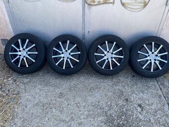Alu kola 5x112.r16.letni 205/55/16.Škoda,Vw,Audi,Seat+Šrouby