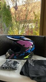 Nová helma na motocross moto vel.L