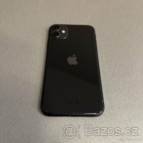 iPhone 11 64GB black, pěkný stav, 12 měsíců záruka - 1