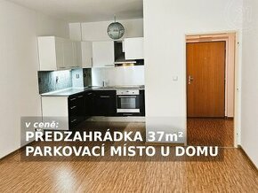 Prodej bytu 2+kk, OV, se zahrádkou a park. stáním, Brno-Slat