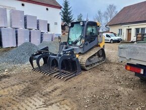 Drapák, vidle , třídící  univerzální lopata s přidržovačem.