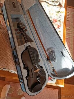 Housle Stentor SR1401 Harlequin Violin 4/4 BK - 1