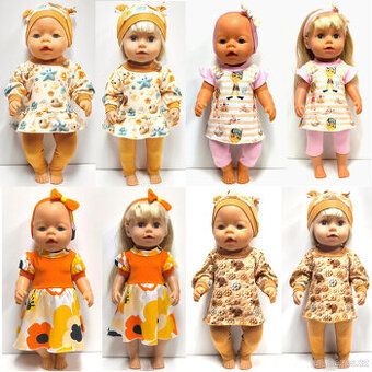 NOVÉ OBLEČKY NA PANENKY 40 AŽ 43 BABY BORN