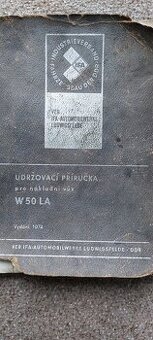 Příručka pro nákladní vůz W 50 LA