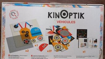 Kinoptik magnetická stavebnice Djeco Auto 37ks od 5 let