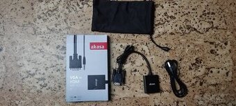 AKASA - VGA na HDMI s audio kabelem