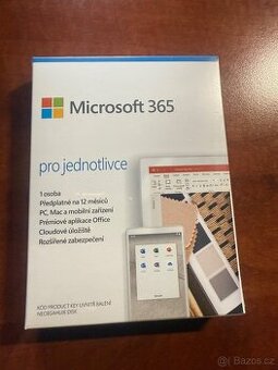 Microsoft 365 pro jednotlivce – 12 měsíců – NOVÉ