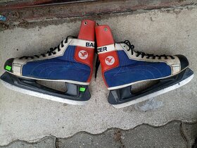Prodám lední brusle č9 červené
