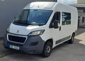 Peugeot Boxer 2,0 HDi,120kW,1.maj,KLIMA,6míst,79tkm