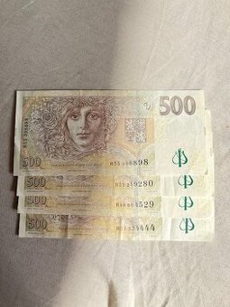 Bankovka 500,- - 1