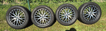 Al disky 5x112 Škoda + letní pneu 205/55/R16