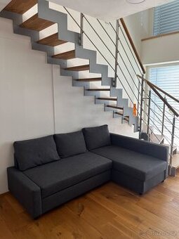 Sedačka Ikea FRIHETEN – tmavě šedá 231 x 150 cm