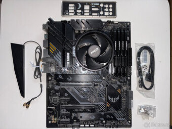 AMD Ryzen 5 5600X + ASUS TUF GAMING B550-PLUS + 32 GB RAM
