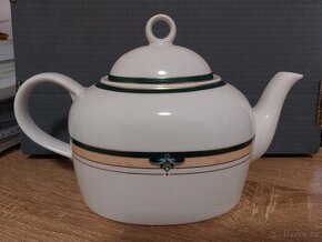 Porcelán konvice a cukřenka