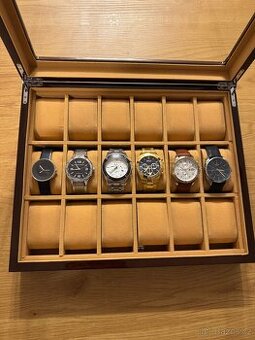 Sbírka hodinek PORSCHE DESIGN,ARMANI,FESTINA atd.