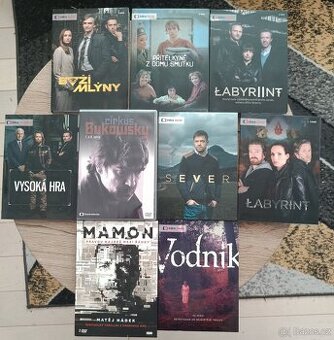 Prodám sbírku českých kriminálek na DVD