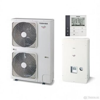 Tepelné čerpadlo Toshiba Estia 16kW split - vzduch-voda - 1