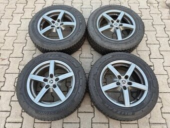 4x al kola 5x112 16 + pneu zimní 205/65 R16C