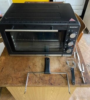 Mini trouba na grilování a pečení Silvercrest SGBR 1500 D4