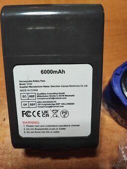 Set baterie a filtrů vysavač Dyson D62