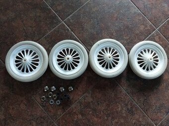 Retro originál kolečka na kočárek