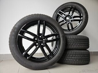 Alu Skoda Kamiq 5x100 Zimní 205/55/17 Continental