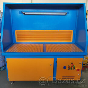 Odsávací stůl pro broušení 1500 x 1000 x 1600mm