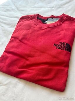 The North Face red sweatshirt