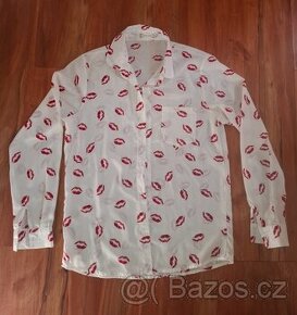 Dámská šifonová halenka, vel. 38