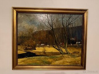 Obraz olejomalba Bedrich Horalek 72x90