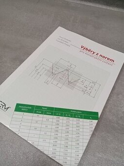 Výběry z norem pro konstrukční cvičení