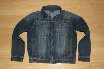 Chlapecká džínová bunda, vel. 140 cm