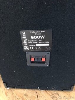 Repro bedny 1200W a 600W nové