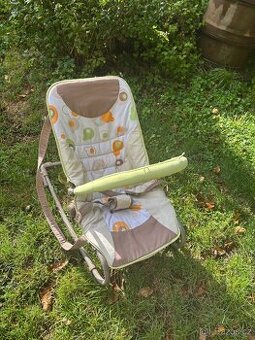 POLOHOVACÍ KOJENECKÉ LEHÁTKO S HRAZDIČKOU